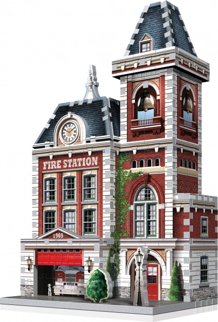 Puzzle 3D stație de pompieri Urbania de la Wrebbit