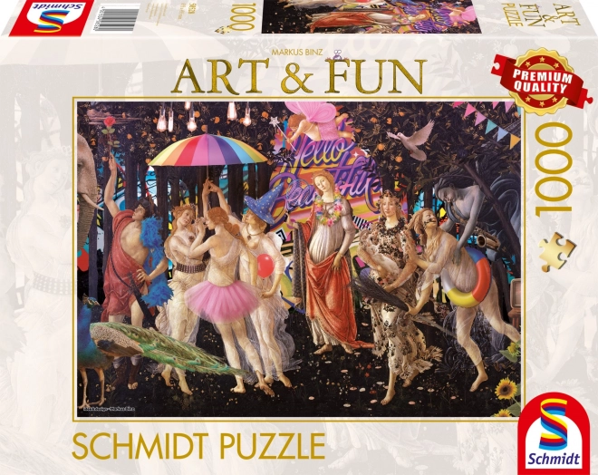 puzzle art&fun: primavara 2024, 1000 piese