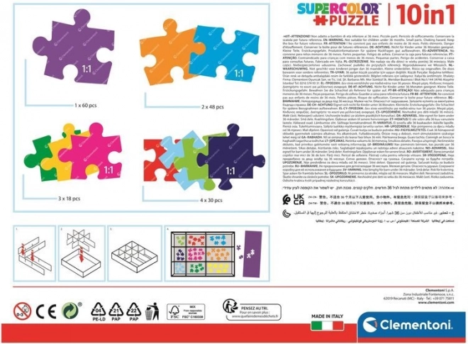 10 puzzle-uri într-un singur pachet