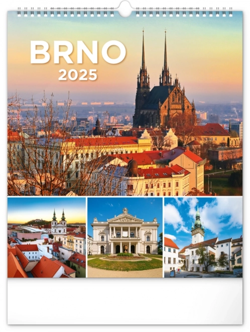 Calendar de perete Brno 2025