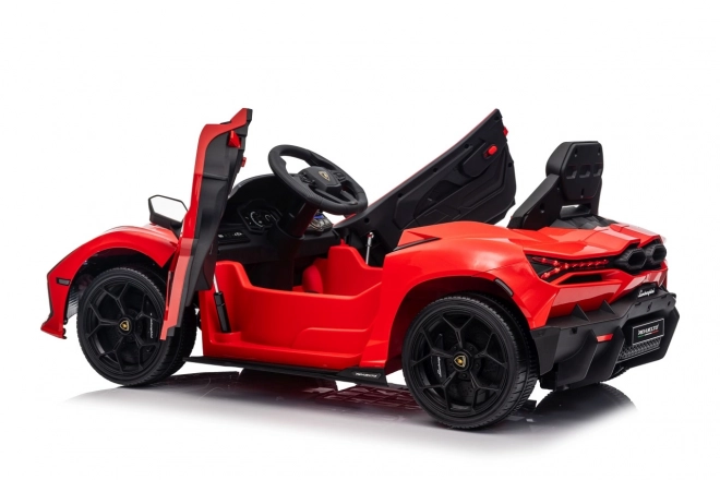 Mașinuță Lamborghini Revuelto pentru copii, roșie