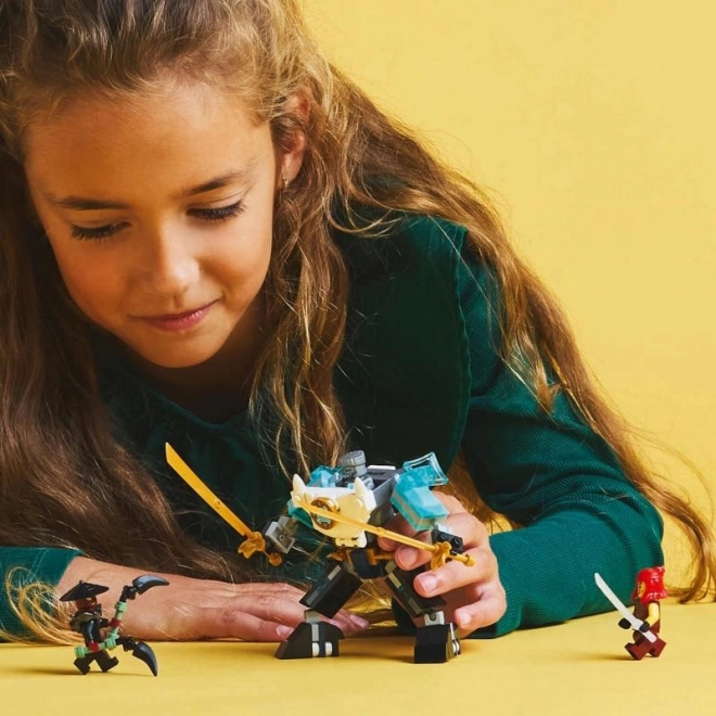 Lego ninjago robot cu armură de luptă Zane
