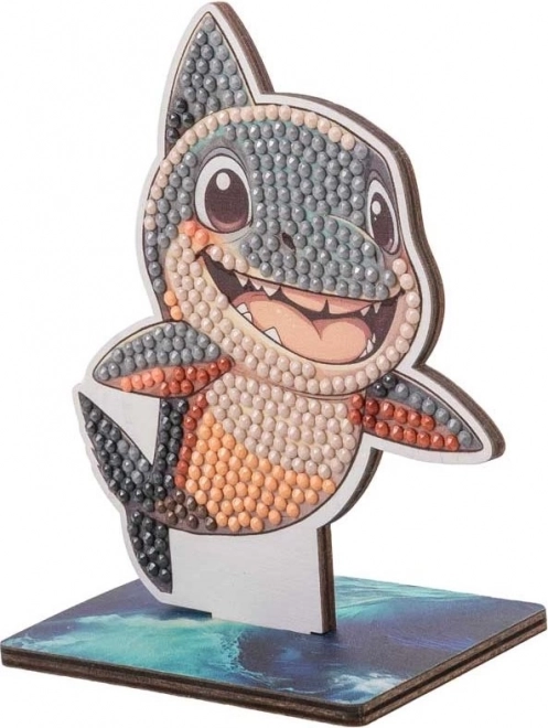 Pictură cu diamante Ocean: Rechin