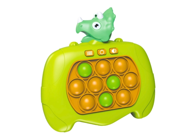 Consola Pop-It Dinozaur Verde
