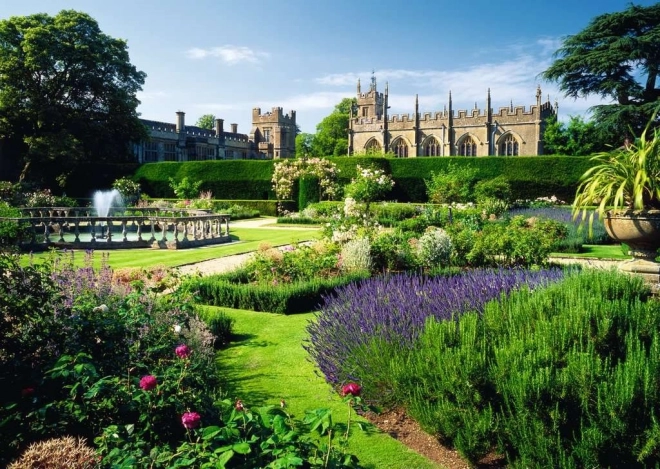 Puzzle Grădinile magice: Grădinile regale, Castelul Sudeley, Anglia