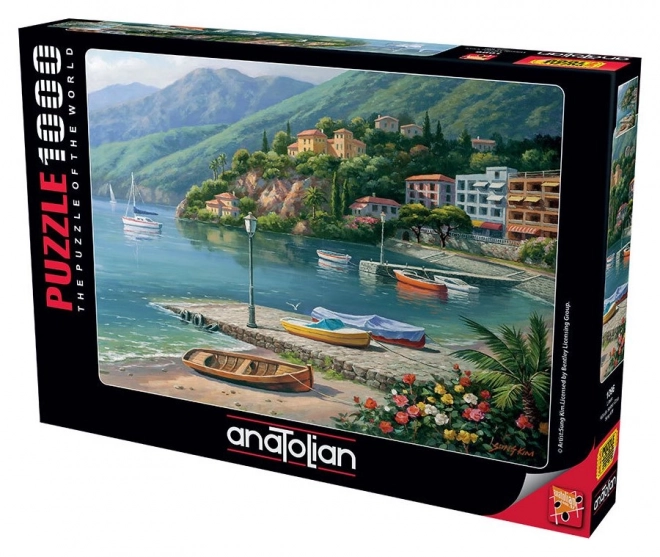 puzzle Anatolian port la Hillside 1000 piese