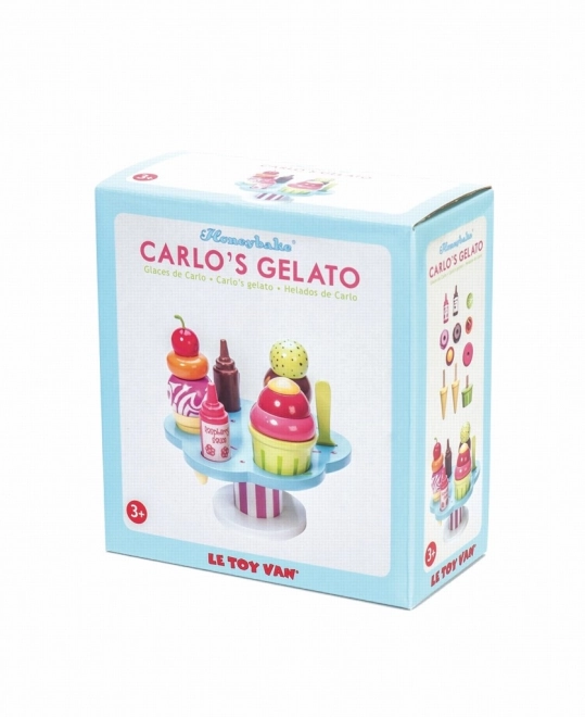 Le Toy Van Set de Înghețată Carlos