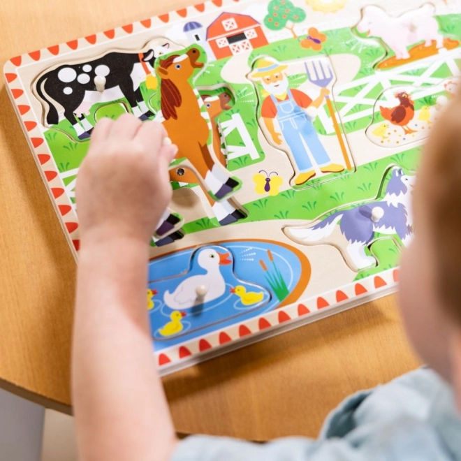 Puzzle muzical Old MacDonald