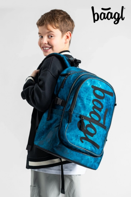 Set 3 în 1 Ocean BAAGL: Rucsac, Penar, Sac de sport