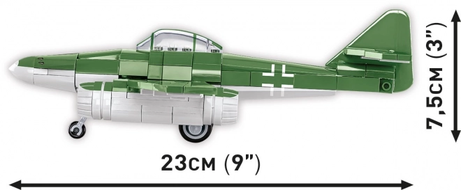 Avion de război Messerschmitt Me 262 II WW, scară 1:48, 250 piese