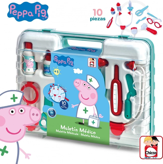 Trusa Medicului Peppa Pig Chicos