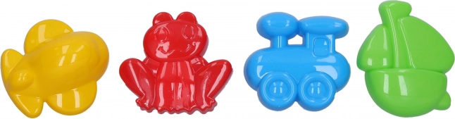 Set de forme pentru nisip 10 cm – 4 buc.