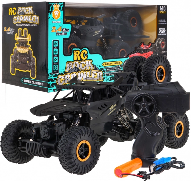 Crawler off-road pentru copii 6+ teleghidat cu roți de rezervă