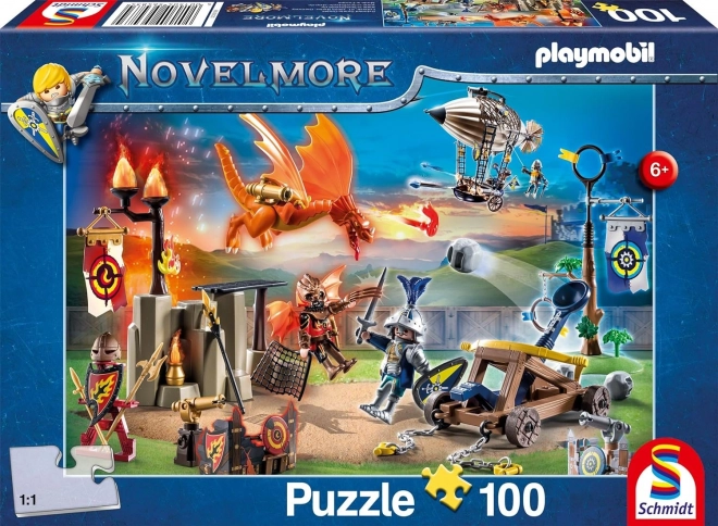 Puzzle Playmobil Novelmore: Teren de Turnir