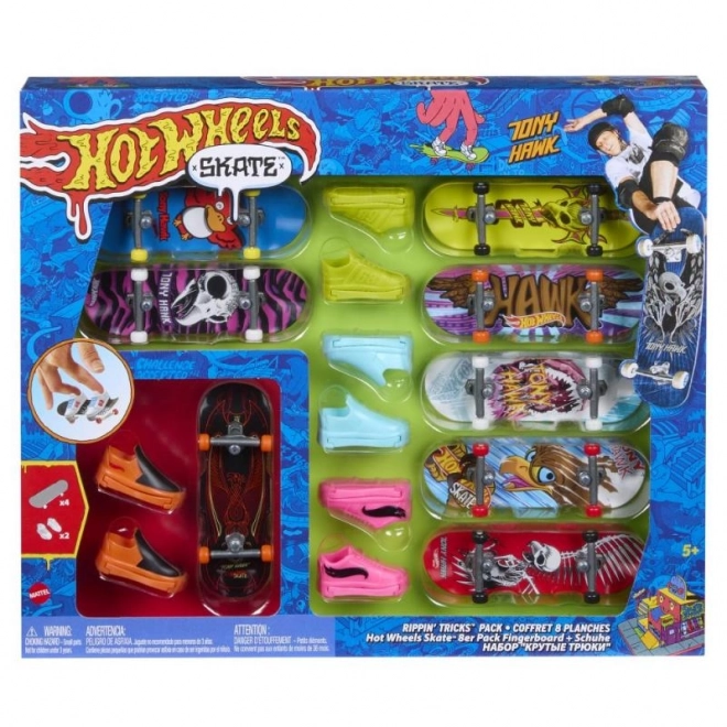 set de fingerboarduri Hot Wheels și pantofi de skate