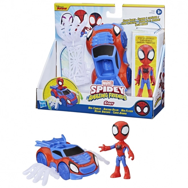 vehicul tematic Spider-Man și prietenii săi uimitori