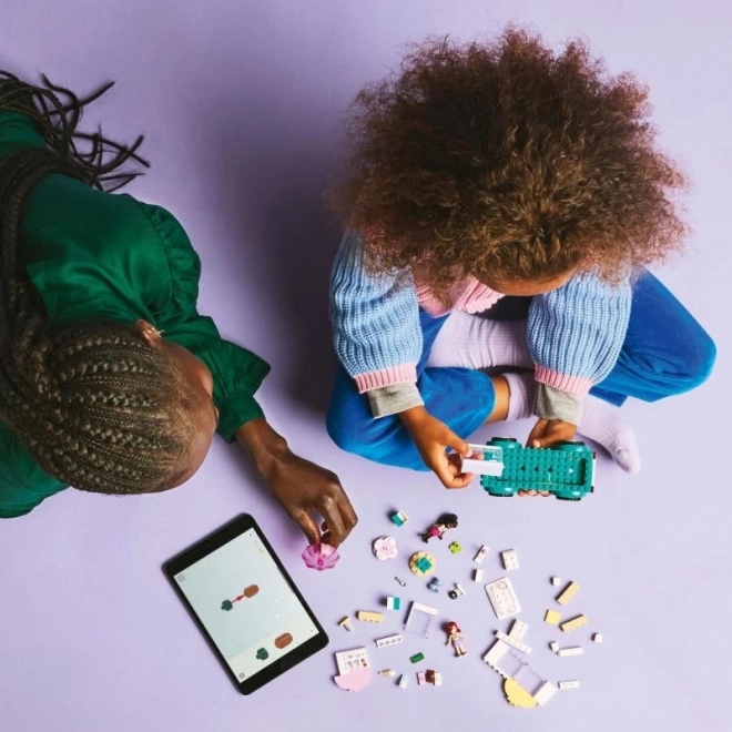 Furgoneta cu înghețată din Heartlake LEGO Friends