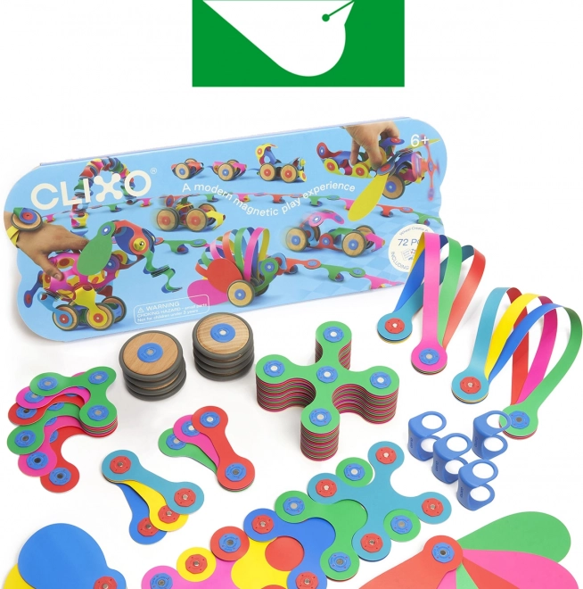 Set de vehicule magnetice Clixo