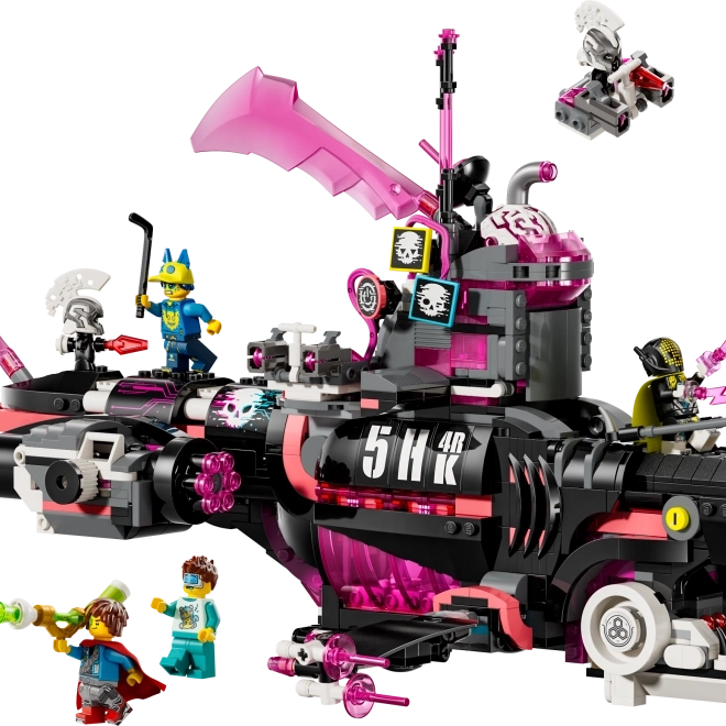 Submarin rechin LEGO DREAMZzz din coșmaruri