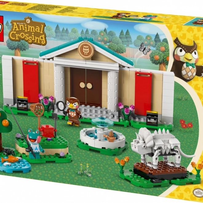 LEGO Animal Crossing: Blathers și colecția muzeului