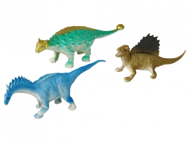 Set figurine dinozauri colorate