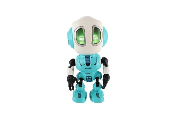 Robot ECHO cu repetiție albastru 12 cm