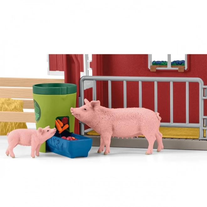 Set figurine marele hambar cu animale și accesorii Farm World