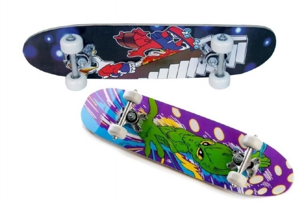 skateboard pentru copii unison negru alb