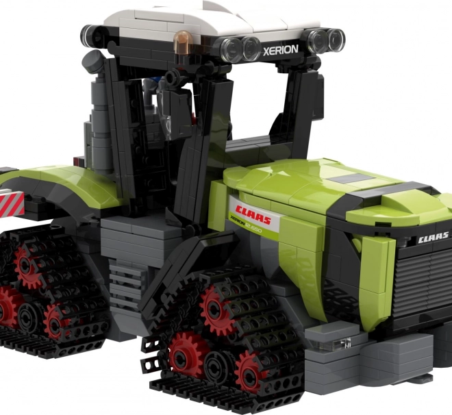 Set de construcție BRIXIES Plus Claas Xerion 12.650 Terra Trac tractor pe șenile