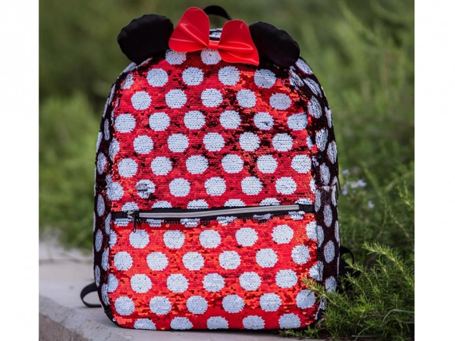 Rucsac Minnie Mouse Disney cu paiete