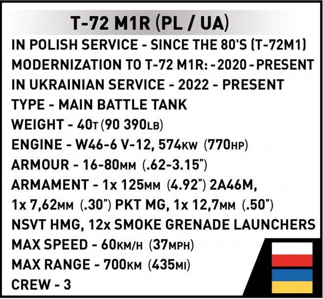 tanc T-72 m1r forțele armate Cobi