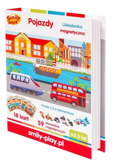 Puzzle magnetice vehicule