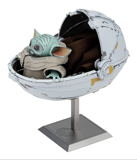 Puzzel 3D Metal Earth Star Wars Mandalorian: Copilul