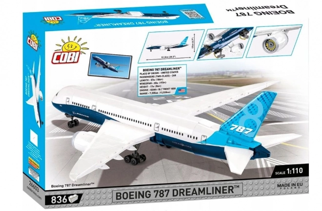 Model de Asamblat Boeing 787 Dreamliner COBI