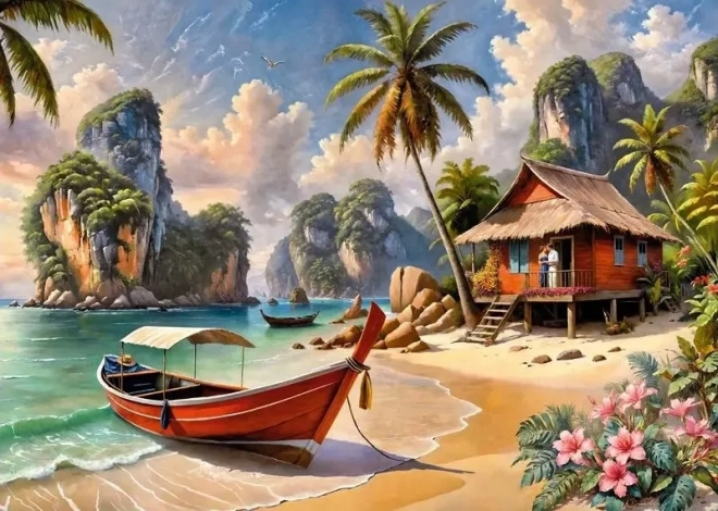 Puzzle Paradisul Thai 1000 de piese