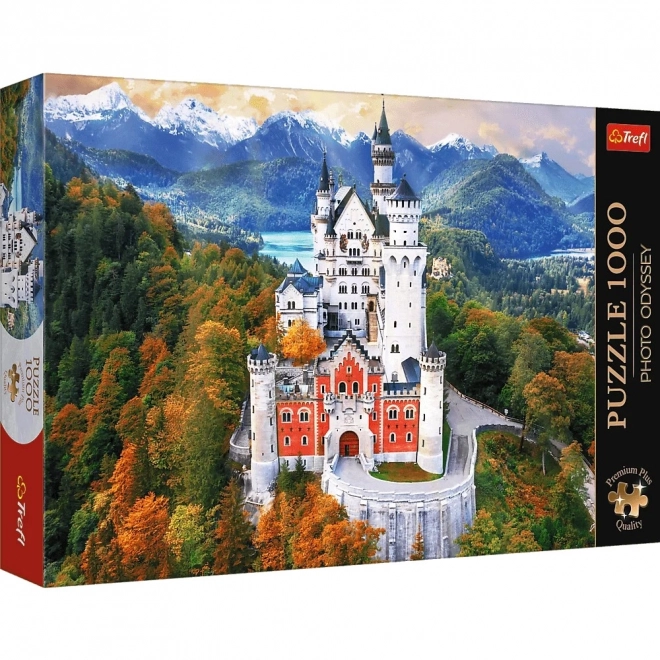 Puzzle 1000 piese - Foto Odyssey - Castelul Neuschwanstein