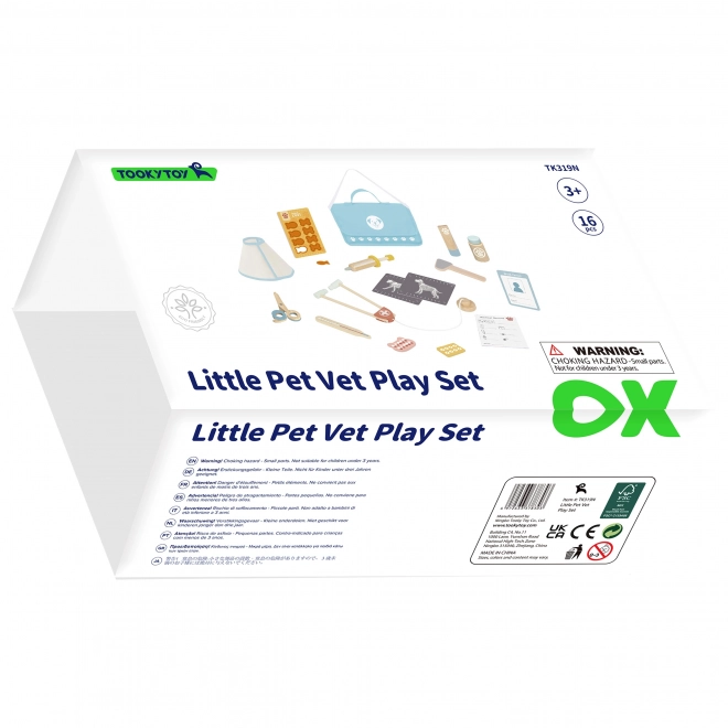 Set veterinar pentru copii Tooky Toy