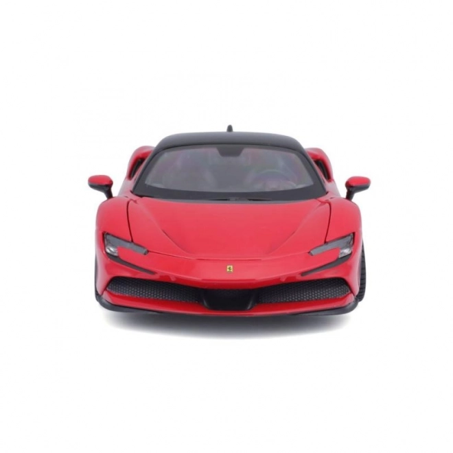 Mașina de jucărie Ferrari SF90 Stradale roșie 1:24