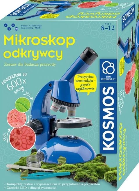 Microscop educațional Descoperitor pentru Copii de la Piatnik
