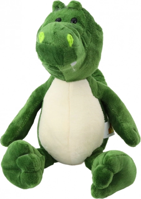 Crocodil verde din pluș 25 cm