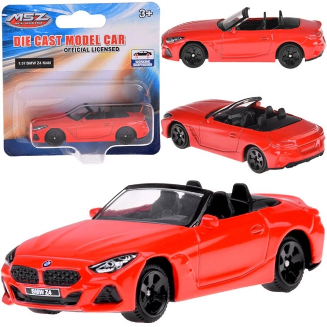 Mașinuță de metal licențiată BMW Z4 M40i 1:57