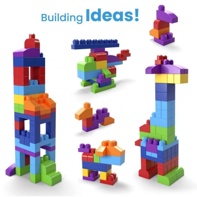 Pachet mare Mega Bloks - Albastru