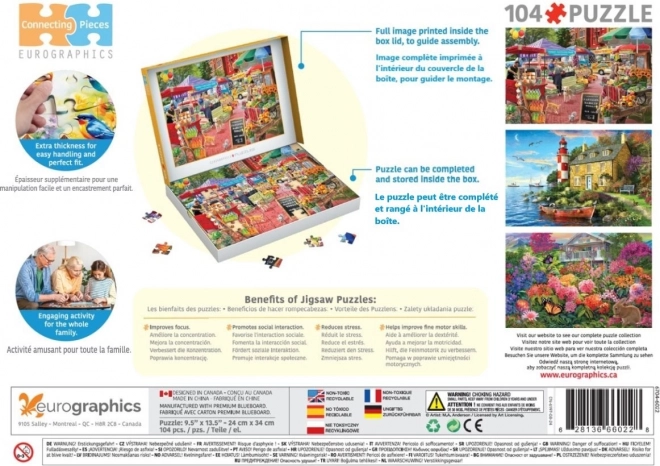Eurographics Puzzle Ziua la piața fermierilor 104 piese
