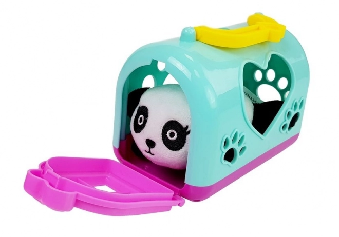Panda mică cu transportor