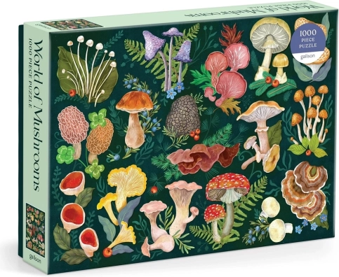 Puzzle GALISON Lumea ciupercilor – 1000 piese