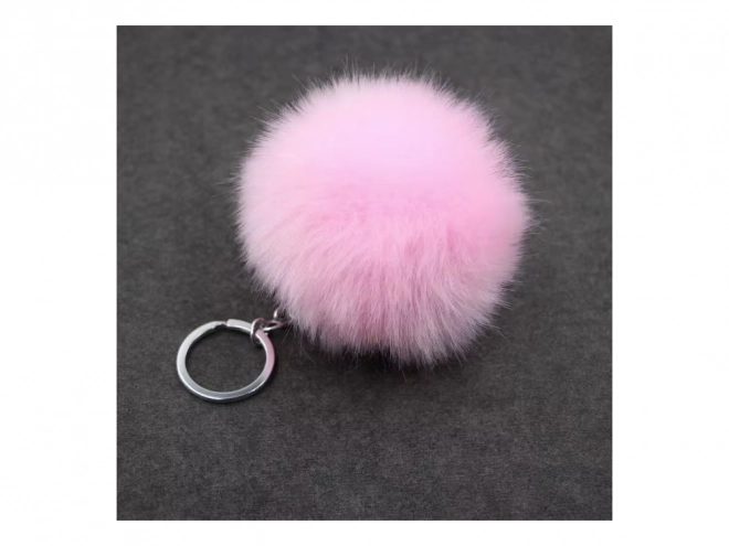 Pompom de blană pentru chei și genți
