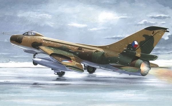 model de avion Suchoi SU-7 BKL la scară 1:48