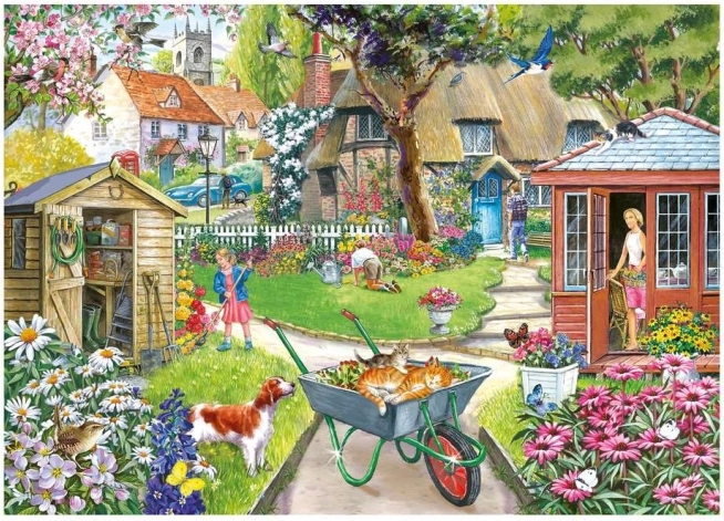 Puzzle Frumusețe înflorită 1000 piese
