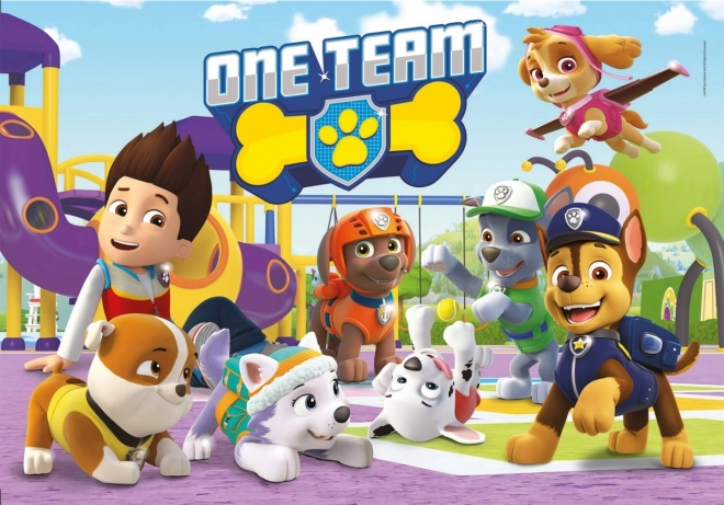 Puzzle Paw Patrol: Un Singur Echipa - 180 Piese