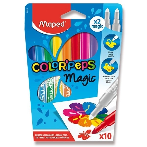 Set Fixy Maped Color'Peps Magic - 8 + 2 bucăți